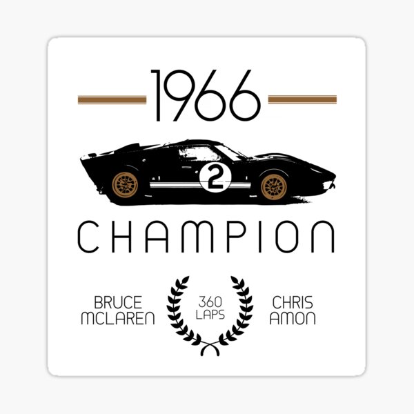 1966 Champion Sticker