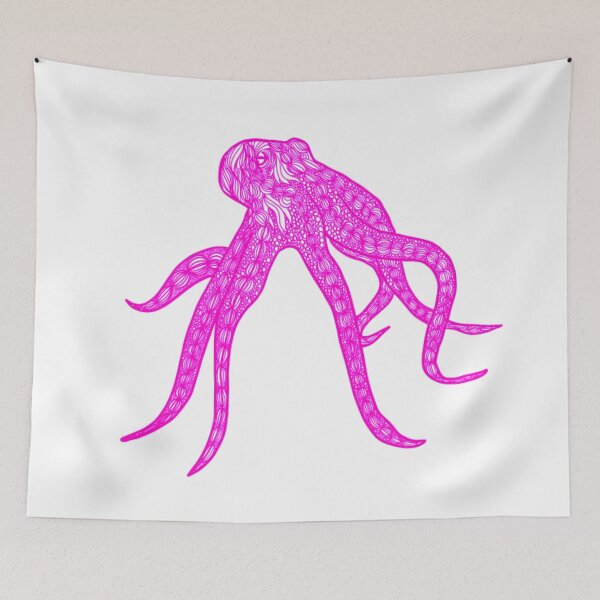 Item preview,  Pink octopus designed and sold by CreativePetlin.
