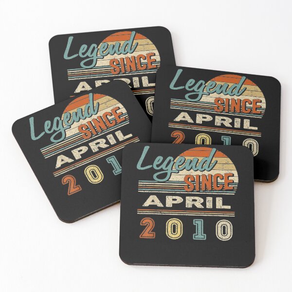 Item preview, Legend Since April 2010 11 Years 11th Quarantine Birthday  designed and sold by beatabea.