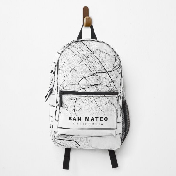 Item preview, San Mateo Map designed and sold by Tamas Das.