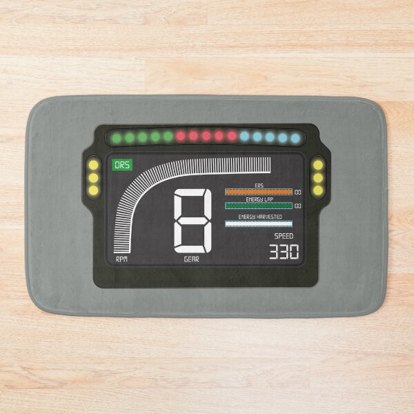Item preview, Formula Car Steering Wheel (Grey BG) designed and sold by FilipeFerreira.
