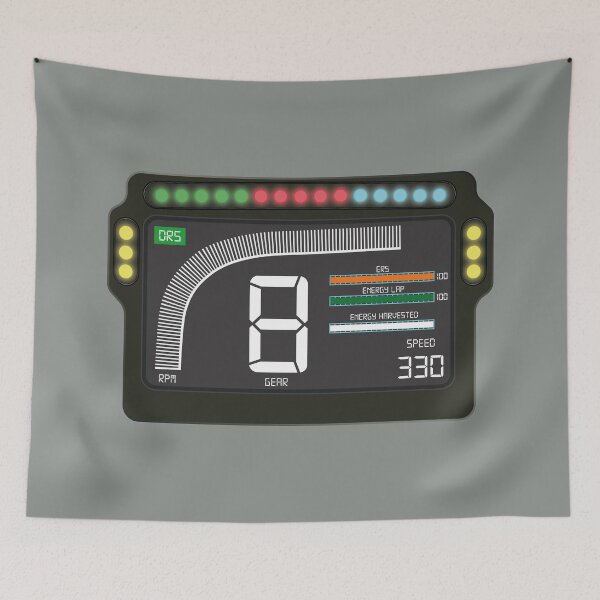 Item preview, Formula Car Steering Wheel (Grey BG) designed and sold by FilipeFerreira.