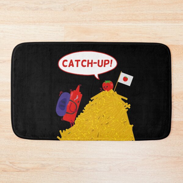 Item preview, Funny Catch Up Puns | Gift Ideas | Tomato Ketchup  designed and sold by Fluffy-Vectors.