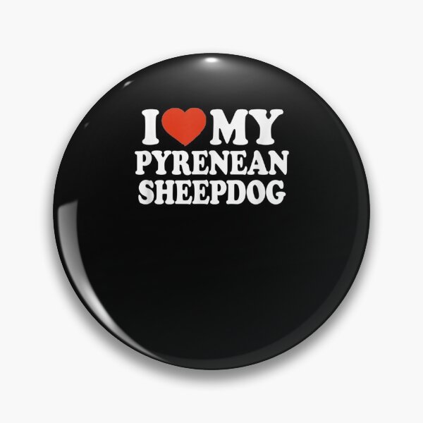 Item preview, I Love My Pyrenean Sheepdog Petit Berger Dog Lover  designed and sold by beatabea.