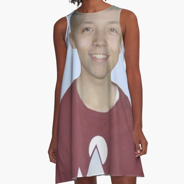 "Bald Quackity Big Q" ALine Dress for Sale by itsOrangeBlue Redbubble