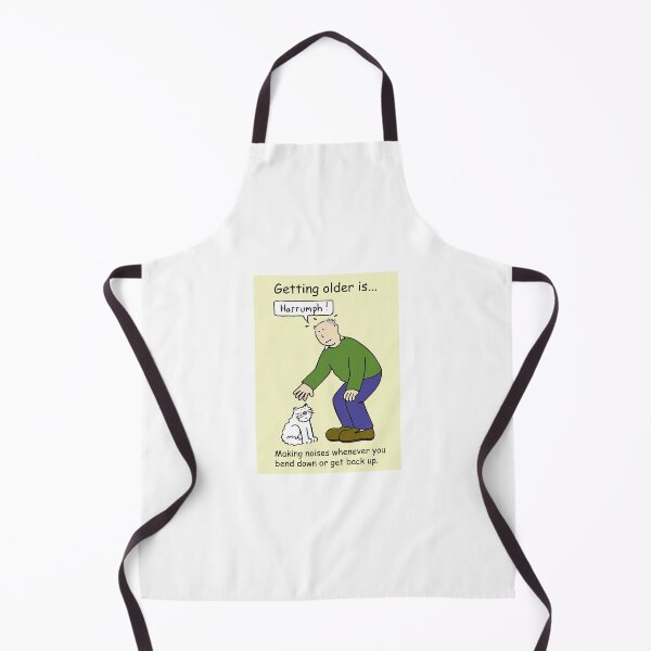 Item preview, Getting Older is Making Noises When you Bend Down Birthday Cartoon designed and sold by KateTaylor.