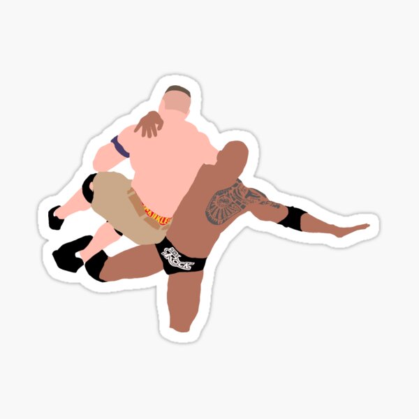 Dwayne the rock Johnson 1990's funny picture  Sticker for Sale by  nydollarslice