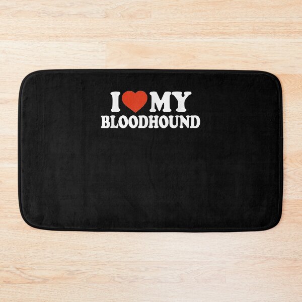 Item preview, I Love My Bloodhound St Hubert Hound Dog Lover  designed and sold by beatabea.