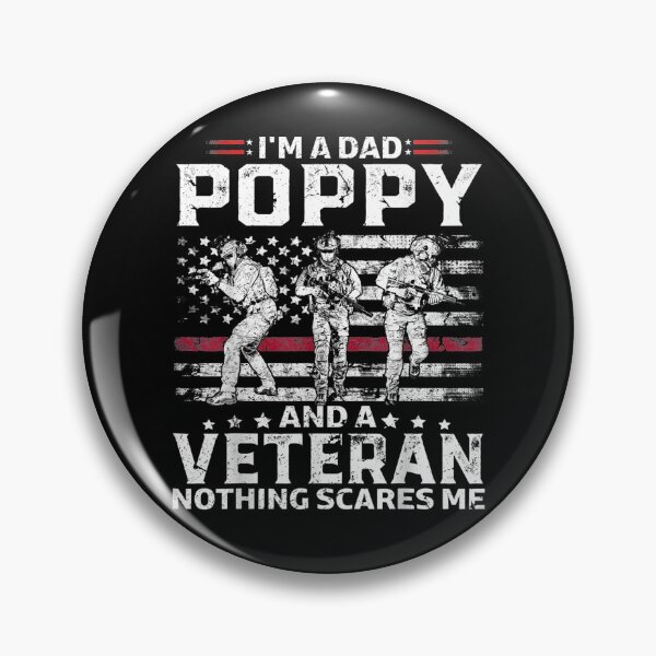 Item preview, I'm A Dad Poppy Veteran Father's Day  designed and sold by beatabea.