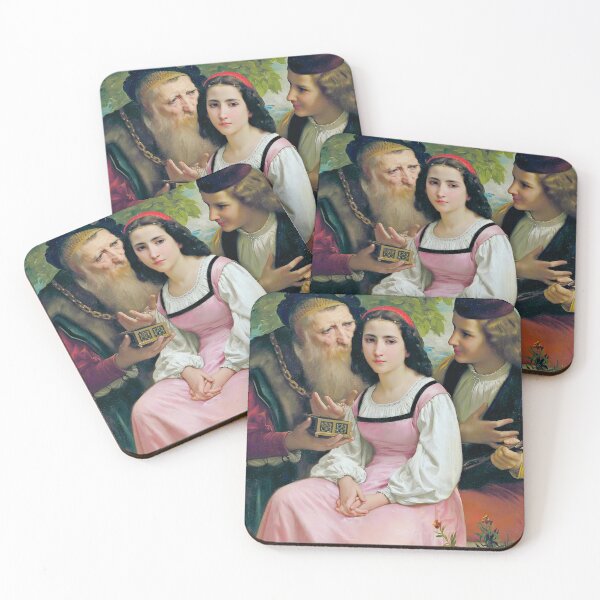 Item preview, Between la richesse et l'amour - William Adolphe Bouguereau designed and sold by brushandframes.