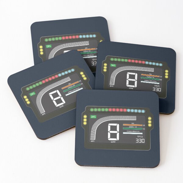 Item preview, Formula Car Steering Wheel (Dark Blue BG) designed and sold by FilipeFerreira.