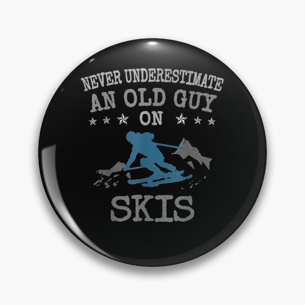 Item preview, Mens Skiing Love Never Underestimate An Old Guy On Skis  designed and sold by beatabea.