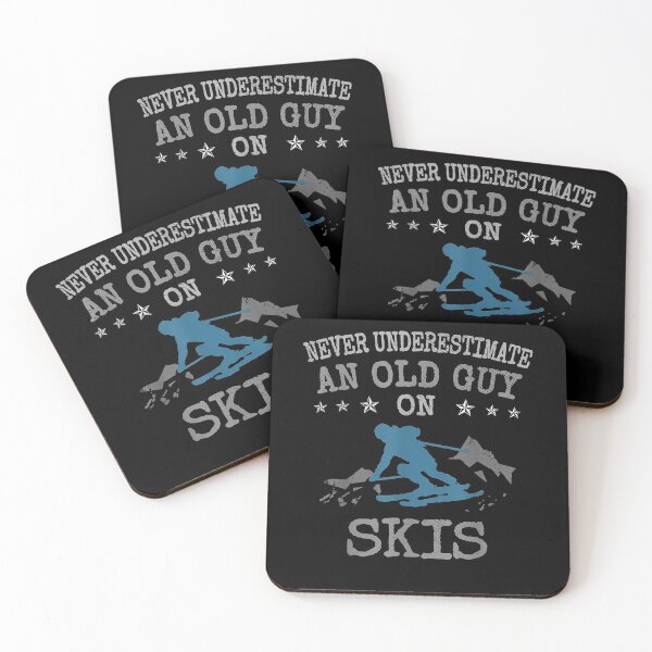 Item preview, Mens Skiing Love Never Underestimate An Old Guy On Skis  designed and sold by beatabea.
