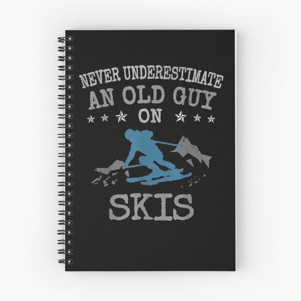 Item preview, Mens Skiing Love Never Underestimate An Old Guy On Skis  designed and sold by beatabea.