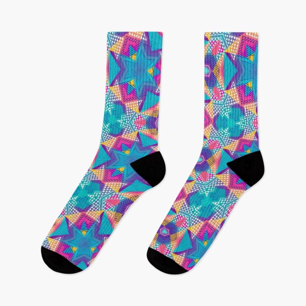 Item preview, '80's Geometric Colourful Fun designed and sold by KirstenStar.