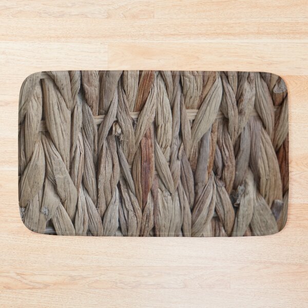 Item preview, Braided woven bast basket - rustic designed and sold by Designbyfia.