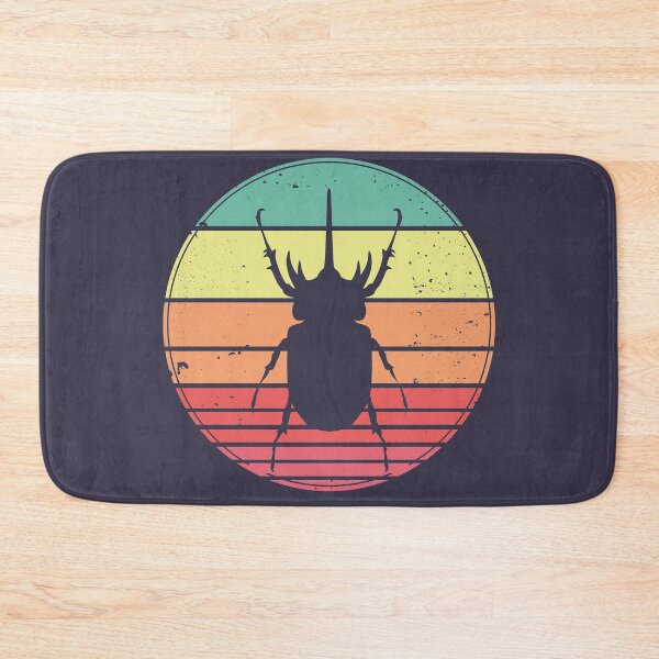 Item preview, Elephant Beetle Vintage Sunset Retro designed and sold by faudeltn.