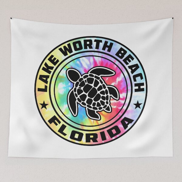 Item preview, Lake Worth Beach Florida Sea Turtle FL designed and sold by DESTINATIONS DECAL.