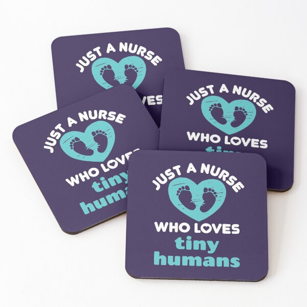 Item preview, Just a Nurse Who Loves Tiny Humans Pediatric Nurse designed and sold by jaygo.
