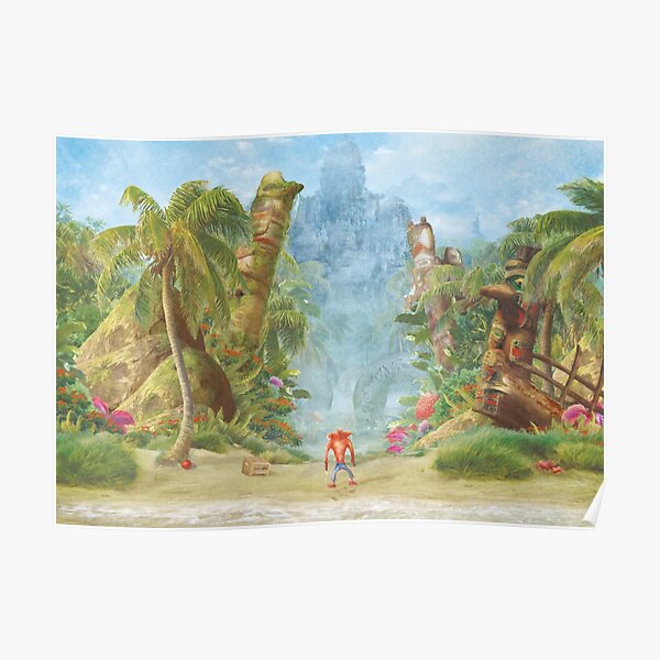 Sanity Beach Poster