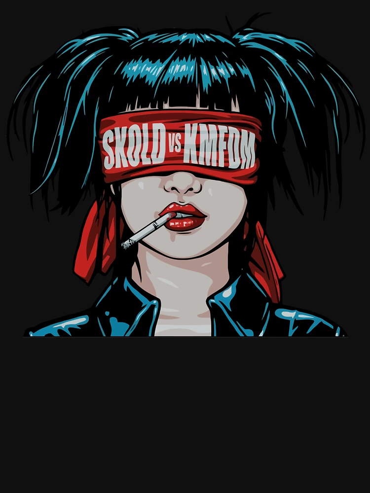 激レア! 00´s SKOLD VS KMFDM Tシャツ TIM SKOLD MARILYN MANSON