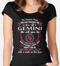 Camiseta entallada de cuello redondo Géminis - La cosa más tonta