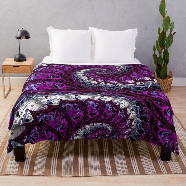 Item preview, Purple Swirl Laser Real 3D Weaved designed and sold by Shanna Dugan.