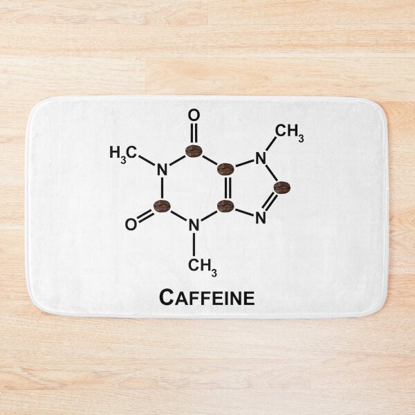 Item preview, Caffeine Molecule designed and sold by Ragulee.