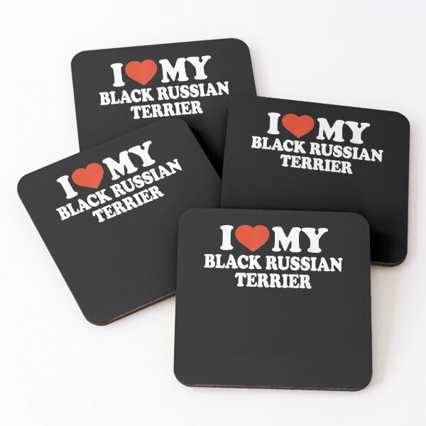 Item preview, I Love My Black Russian Terrier Tchornyi Terrier Dog Lover  designed and sold by beatabea.