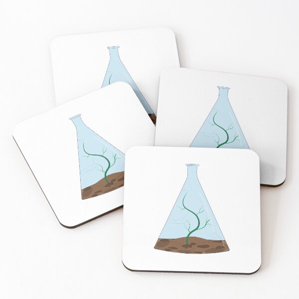 Item preview, A poor plant in the desert in the cracked bottle illustration. designed and sold by drommmes.