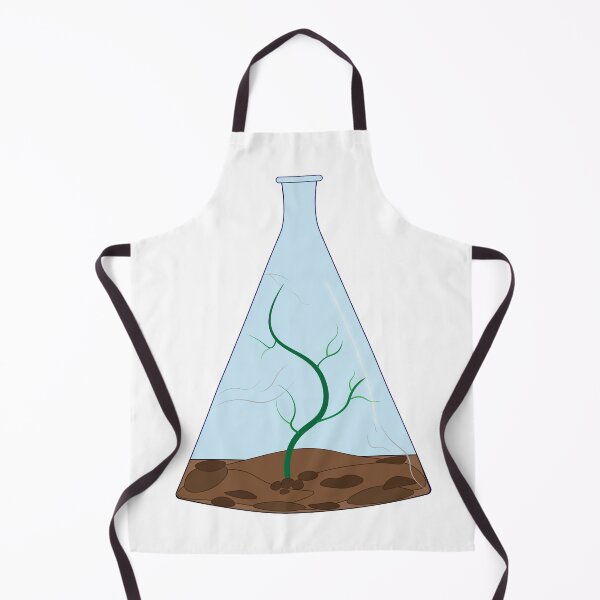Item preview, A poor plant in the desert in the cracked bottle illustration. designed and sold by drommmes.