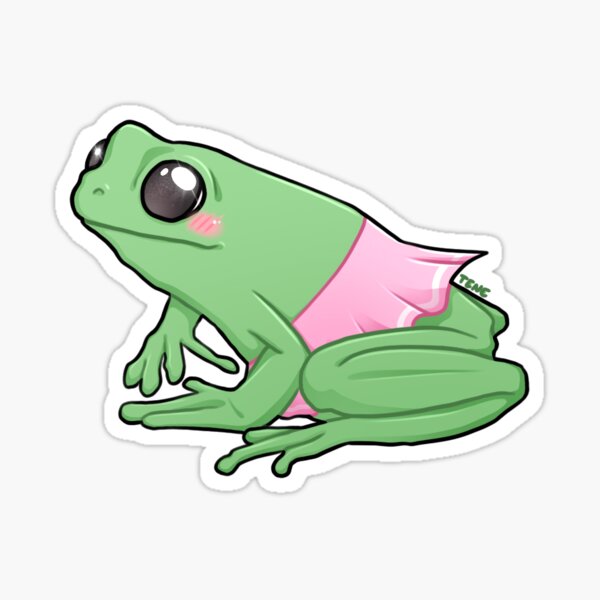 Tiny Frog Art Stickers – Milky Tomato