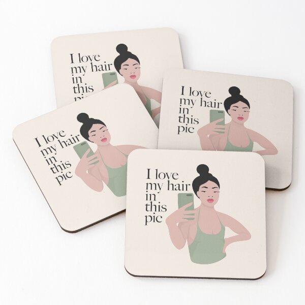 Item preview, I love my hair in  this  pic (Selfie Mania Collection) designed and sold by ZoeStart.