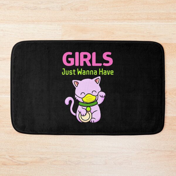Item preview, Girls Just Wanna Have Cat - Cat Lover designed and sold by Promedia.