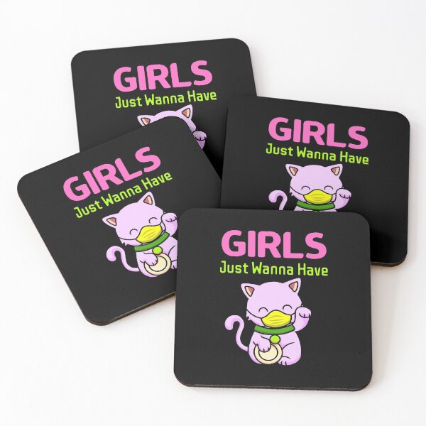 Item preview, Girls Just Wanna Have Cat - Cat Lover designed and sold by Promedia.