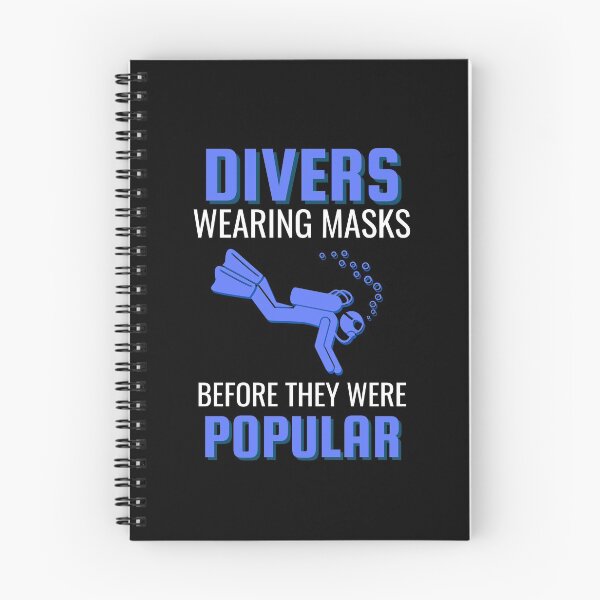 Item preview, Divers Wearing Masks Before They Were Popular designed and sold by momsnpops.