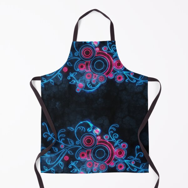 Item preview, Blue Modern Swirl Circle Flower Tech Filigree  designed and sold by Shanna  Dugan.