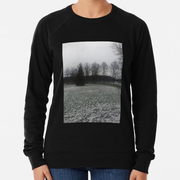 Snowy Trees Lightweight Sweatshirt