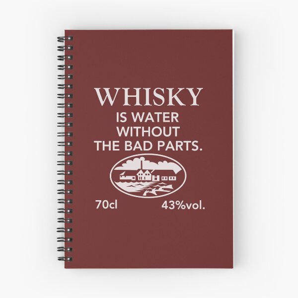 Item preview, Whisky is water without the bad parts, "the label alternative" designed and sold by Spassprediger.