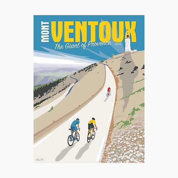 MONT VENTOUX Der Riese der Provence TOUR DE FRANCE Fotodruck