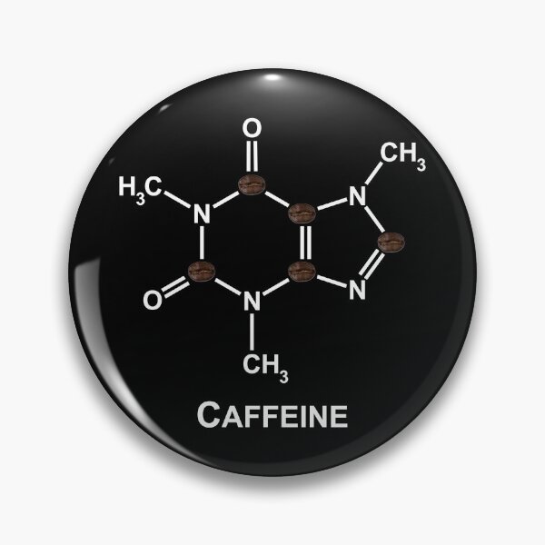 Aperçu de l'œuvre Molécule de caféine créée et vendue par Ragulee.