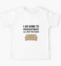 Procrastinate Couch Kids Tee