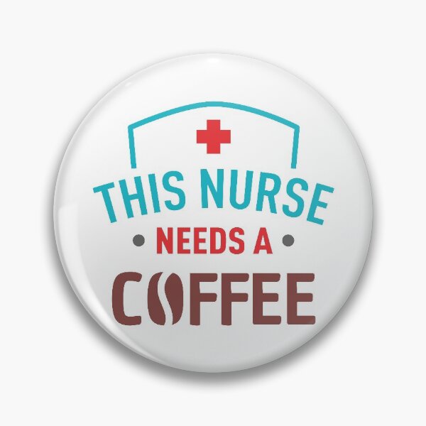 Item preview, This Nurse Needs a Coffee designed and sold by ClaudiaGrosso.