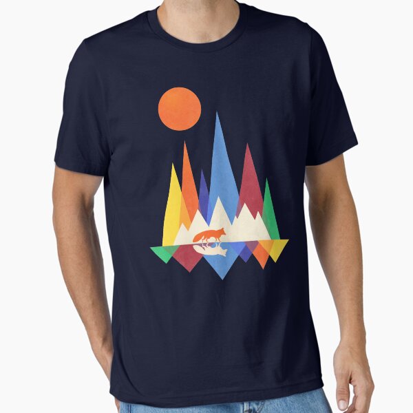 Item preview, Geometry mountains fox designed and sold by MisterMacadamia.