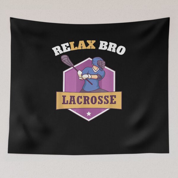 Item preview, Relax Bro Lacrosse Player  designed and sold by beatabea.