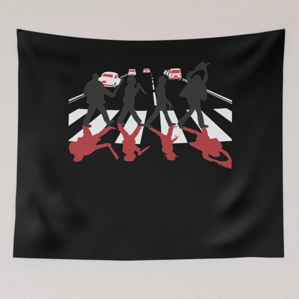 Item preview, Funny Abbey Road Killer Red designed and sold by FreddyKruegerz.