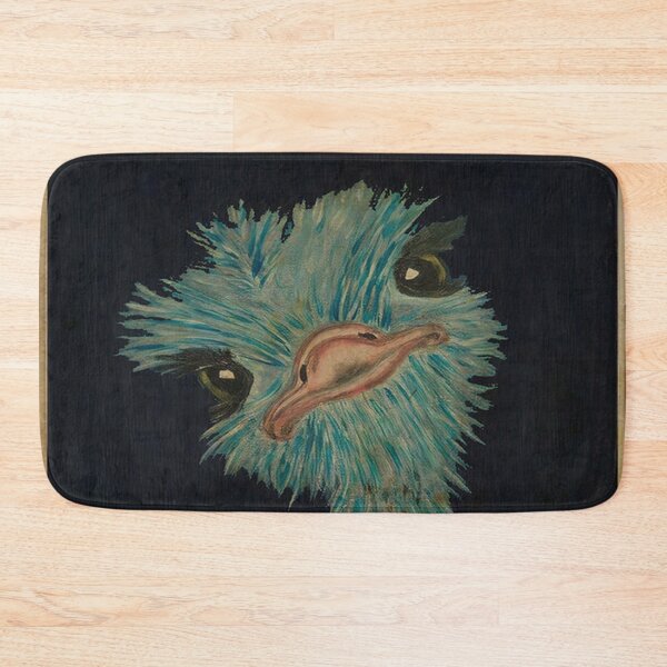 Item preview, Ostrich Hello Sweet Cheeks Poster designed and sold by TheresaWheeler.