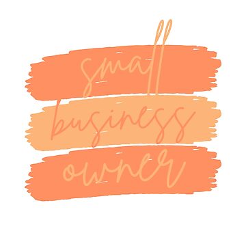 Artwork thumbnail, Small Business Owner Yellow and Orange by soeclectic