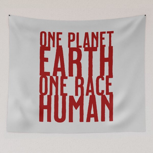 Item preview, one planet EARTH one race HUMAN designed and sold by sandpiperstudio.