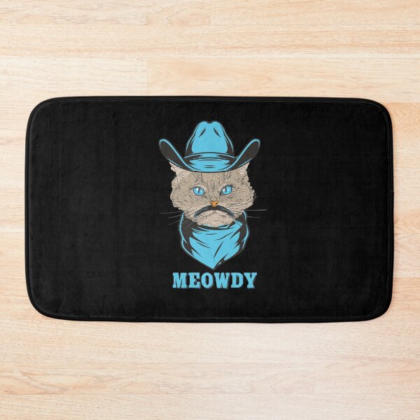 Item preview, Fanny and Silly Meowdy Cat illustration designed and sold by OMCreative.